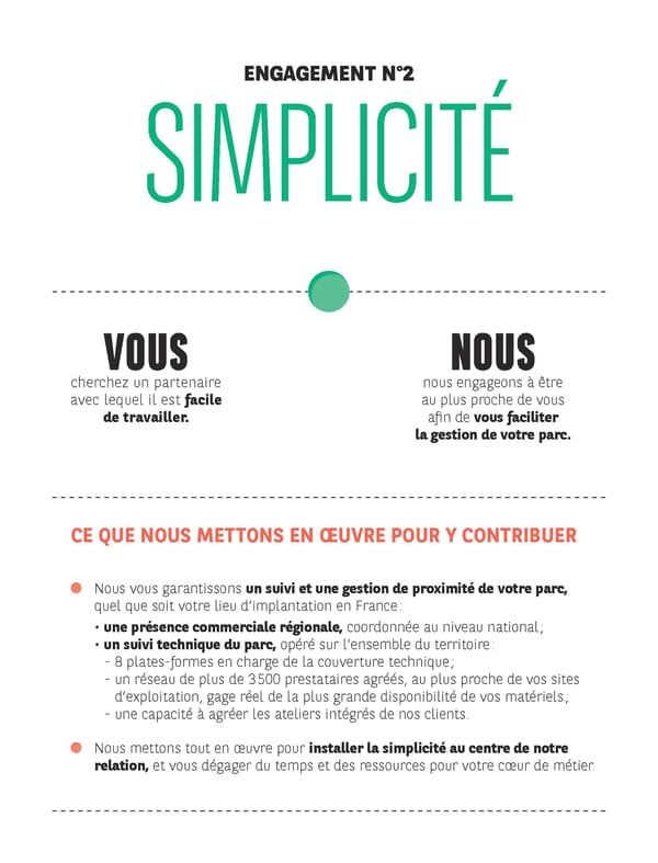 Livret des 5 engagements Business Is On BNP Paribas Rental Solutions - Page 4